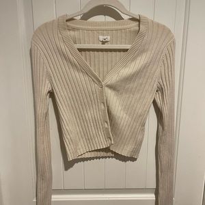 Aerie cropped cardigan sweater